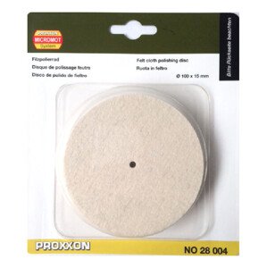 PROXXON 28004 leštící kotouč filcový 100x15mm