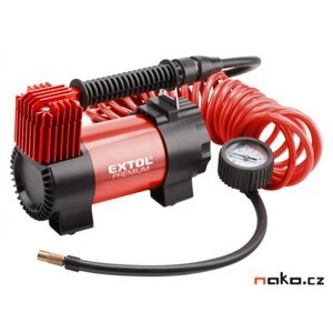 EXTOL PREMIUM CC 160 autokompresor 12V v tašce, celokovový 10,3 bar 8864001