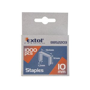 EXTOL PREMIUM spony 12mm 10,6x0,52x1,2mm 1000ks 8852204