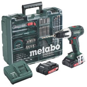 METABO SB 18 LT SET příklepová aku vrtačka MOBILNÍ DÍLNA 2x2Ah 60210360