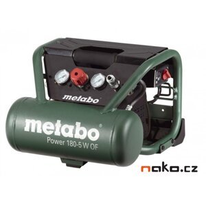 METABO Power 180-5 W OF přenosný bezolejový kompresor 601531000