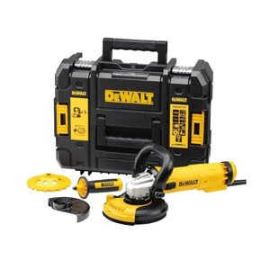 DeWALT DWE4217KT úhlová bruska 125mm 1200W + set na broušení betonu