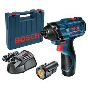 BOSCH GDR 120-LI aku rázový utahovák 1/4" LiIon 2x1,5Ah 06019F0001