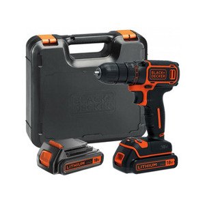 BLACK&DECKER BDCDD186KB aku vrtačka 18V/1,5Ah