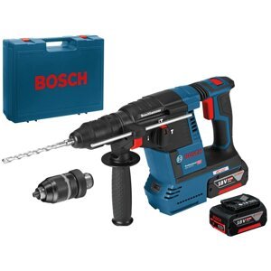 BOSCH GBH 18V-26 F Professional kombinované aku kladivo LiIon 2x 6Ah 0611910003