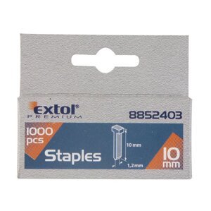 Hřebíky 1000ks Extol Premium - Hřebíky 10mm 1000ks 2.0x0,52x1,2mm Extol