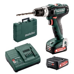 METABO PowerMaxx SB 12 příklepová aku vrtačka LiIon 2x2Ah 601076500