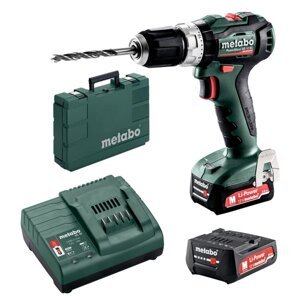 METABO PowerMaxx SB 12 BL příklepová aku vrtačka LiIon 2x2Ah 601077500