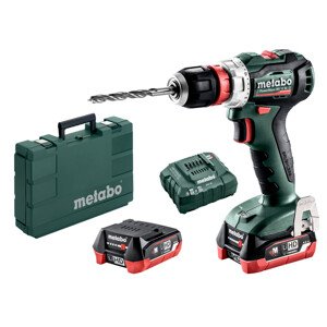 METABO PowerMaxx BS 12 BL Q aku vrtačka LiIon 2x4Ah 601039800