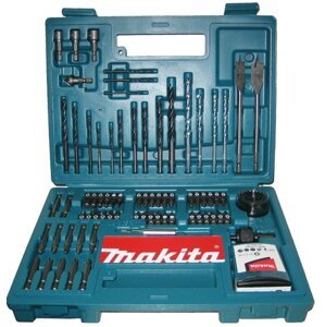 MAKITA B-54520 sada vrtáků a bitů 100dílů v kufru