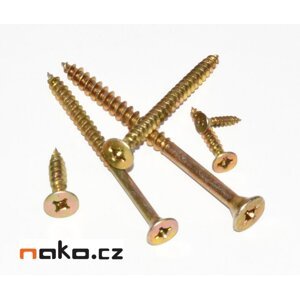 Vrut 3x50 (20ks) UNIQUADREX zápustný