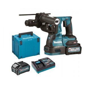 MAKITA HR002GM202 aku kombinované kladivo SDS+ LiIon XGT 40V 2x 4Ah, Makpac