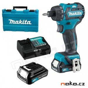 MAKITA DF032DSAE aku bezuhlíkový šroubovák LI-Ion CXT 12V/2,0Ah