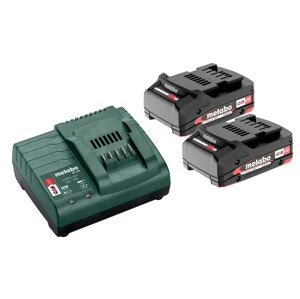 METABO Basic Set 18V Li-Power 2x akumulátor 2.0Ah+nabíječka SC 30) 685161000 ORIGINÁL