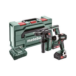 METABO Combo Set 2.5.2 aku vrtačka a kladivo BS 18 LT BL+BH 18 LTX BL 16, 2+4Ah, 685182000