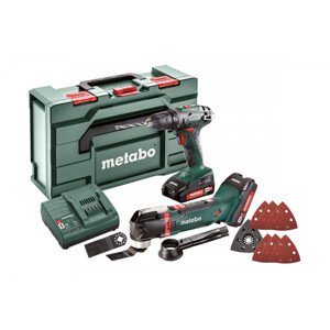 METABO Combo Set 2.6.1 aku vrtačka a oscil. BS 18 + MT 18 LTX, 2x2Ah LiIon 685081000