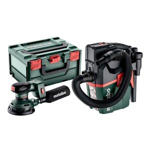 METABO Set SXA 18 LTX 125 BL + AS 18 L PC Compact ex.br + vys., bez akumulátoru, 691199000