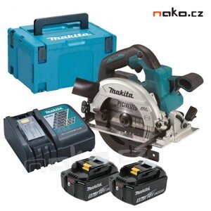 MAKITA DHS660RTJ bezuhlíková aku kotoučová pila LXT 18V 2x5Ah