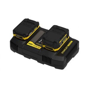 STANLEY FATMAX SFMCB24-QW Dual Port nabíječka 4A V20