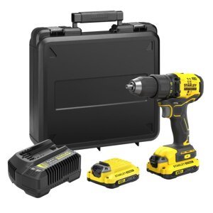 STANLEY FATMAX SFMCD710C2K-QW aku vrtačka 2x1,5Ah 18V LiIon V20