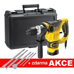 STANLEY FATMAX FME1250K-QS kombinované vrtací a sekací kladivo SDS+1250W