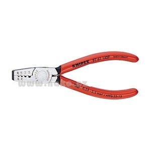 KNIPEX 9761145A kleště na kabel.koncovky 0,25 - 2,5