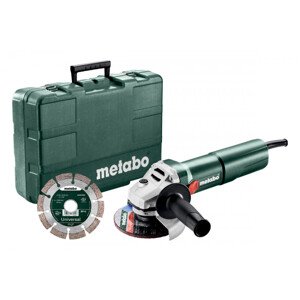 METABO W 1100-125 Set úhlová bruska v kufru + dia kotouč 603614510