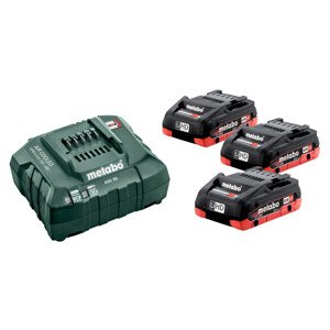 METABO Basic Set 18V LiHD (akumulátor 3x4.0Ah+nabíječka ASC 55) 685132000