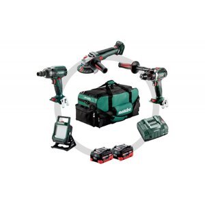 METABO Combo Set 4.3.2 18V akumulátorové stroje v sadě 18V 2x LiHD 10Ah 685209000