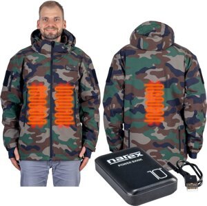 NAREX Camouflage CHJ-S SET vyhřívaná bunda + powerbanka PWB 10, 65406037