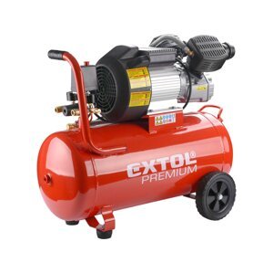 EXTOL PREMIUM 8895320 kompresor olejový dvoupístový, 2200W, 50 l