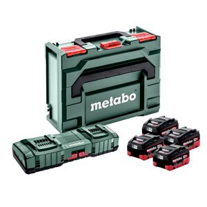 METABO Basic Set 18V LiHD (akumulátor 4x10Ah+nabíječka ASC 145 DUO+metaBOX) 685143000