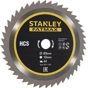 STANLEY STA10420 pilový kotouč HCS 89x10mm 44 zubů