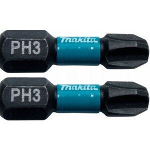 MAKITA B-63622 torzní bit 1/4" Impact Black PH3, 25mm 2 ks