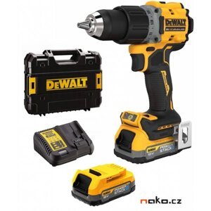 DeWALT DCD800P2T bezuhlíková aku vrtačka XR 2x1,7Ah