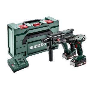 METABO Combo Set 2.3.2 aku vrtačka a kladivo BS 18 + KHA 18 LTX 24, 2x2Ah LiIon 685216500