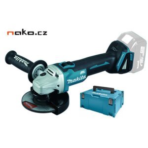 MAKITA DGA506ZJ aku úhlová bruska 125mm Li-ion LXT 18V, Makpac, bez aku Z