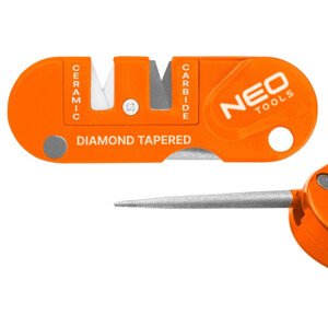 NEO TOOLS 56-054 brousek na nože keramik, diamant, karbid cestovní