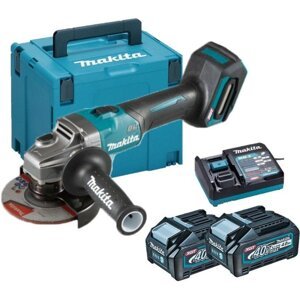 MAKITA GA005GM201 aku úhlová bruska 125mm Li-ion XGT 40V/4,0Ah,Makpac