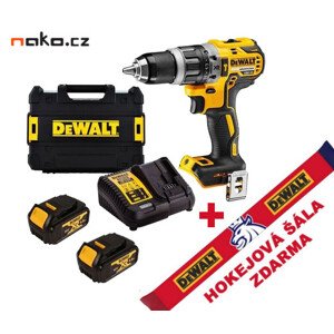 DeWALT DCD796M2 aku příklepová vrtačka XR Li-Ion 18V, 2x4Ah, bezuhlíkový motor