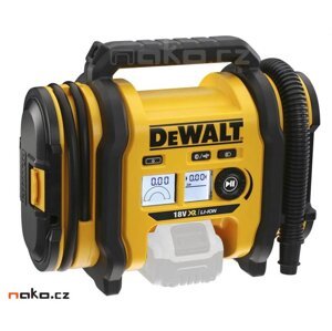 DeWALT DCC018N aku a auto kompresor XR 18V / 12V, bez aku