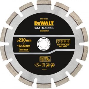 DeWALT DT20466 segmentový diamantový kotouč 230×22,2 ELITE SERIES pro asfalt