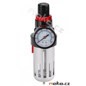 EXTOL PREMIUM Regulátor tlaku s filtrem a manometrem max. prac. tlak 8bar (0,8MPa)