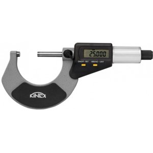 KINEX mikrometr třmenový digitální  50-75mm, 0,001mm, 7031