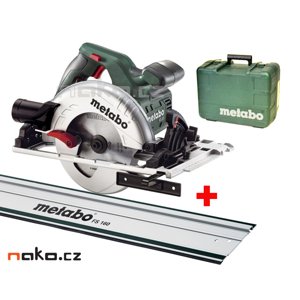 METABO KS 55 FS SET okružní pila v kufru + hliníková lišta FS 160, 691064000