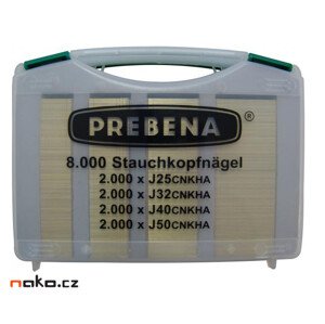 PREBENA J-BOX kolářské hřebíčky J25,J32,J40,J50 CNKHA 8000ks