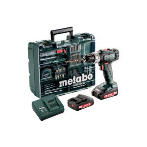 METABO BS 18 L Set aku vrtačka 2x2,0Ah MOBILNÍ DÍLNA 602321870