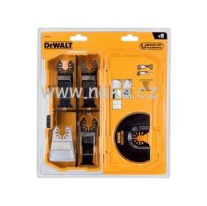 DeWALT DT20715 sada 5 ks listů pro řezání dřeva, dřeva s hřebíky, sádrokart. desek a PVC