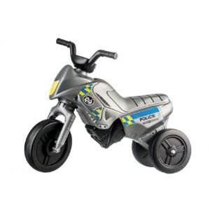 Teddies Odrážedlo Enduro Yupee Policie malé plast výška sedadla 26cm nosnost do 25kg od 12 měsíců