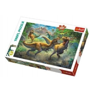 Trefl Puzzle Dinosauři/Tyranosaurus 41x27,5cm 160 dílků v krabici 29x19x4cm